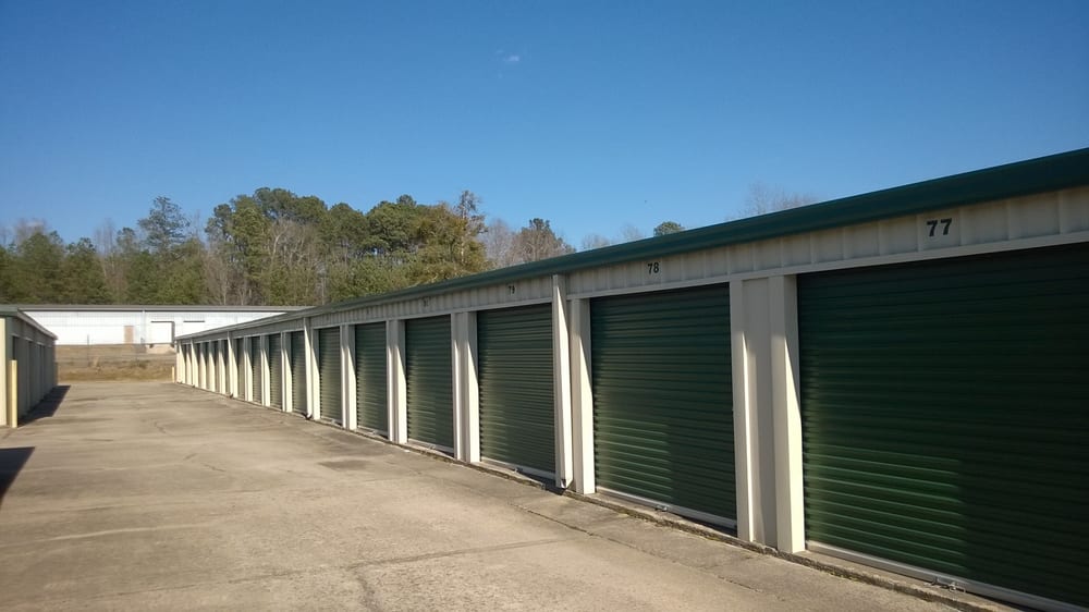 Drive-up storage units at Wadesboro Self Storage Center