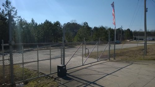 Gated entrance at Wadesboro Self Storage Center